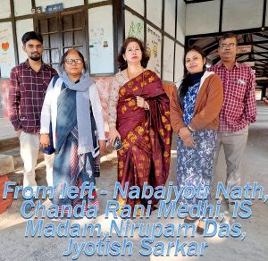 IS MadamJyotsna Rani Barman & office staff